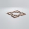Ekena Millwork Small Lakewood Decorative Fretwork Wood Wall Panels, Red Oak, 11 3/8"W x 11 3/8"H x 3/8"T WALW12X12X0375LWDRO - alternate 5